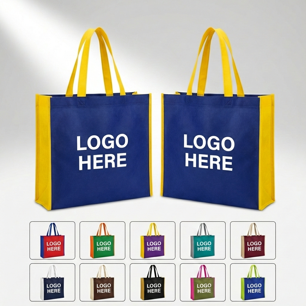 Azure Accent Personalized Carry-All Tote