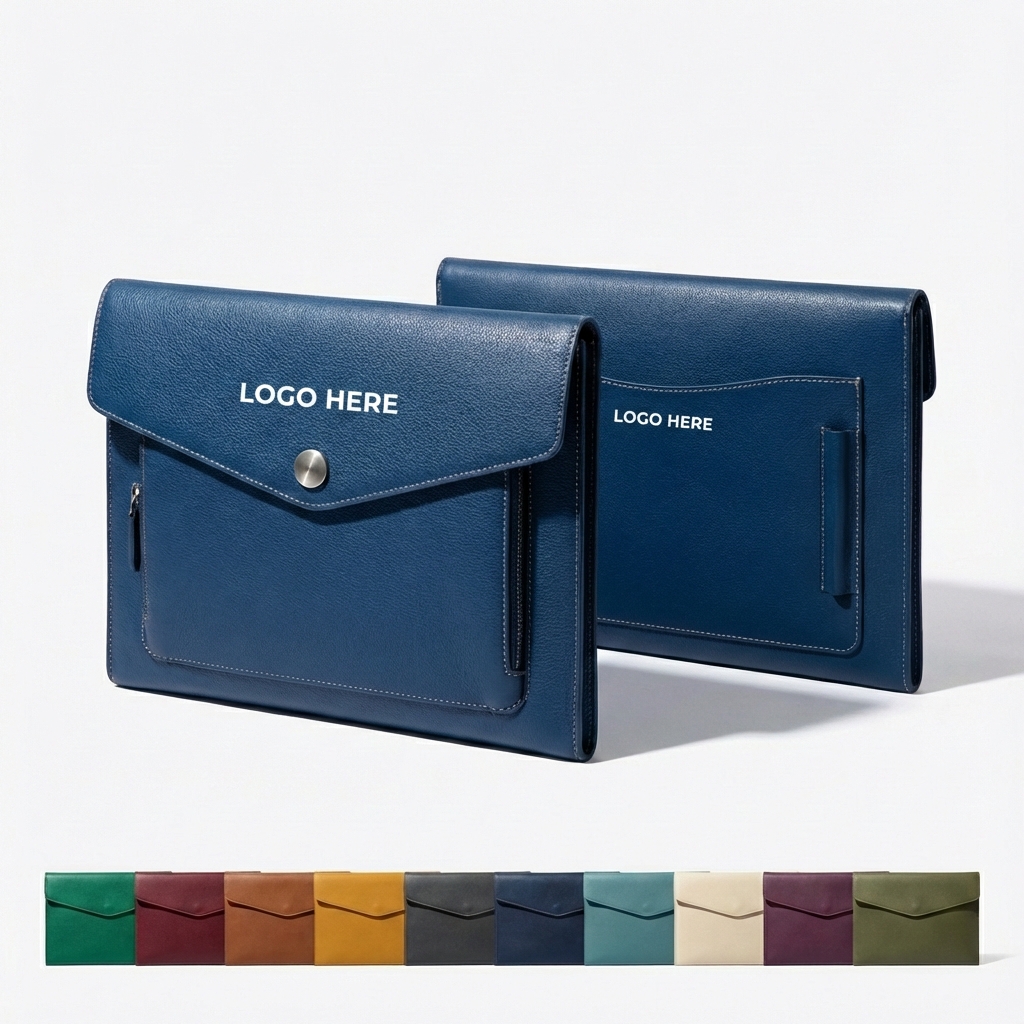 Classic Snap-Closure A4 Document Folder