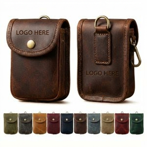 Classic Leather Belt-Slide Pouch